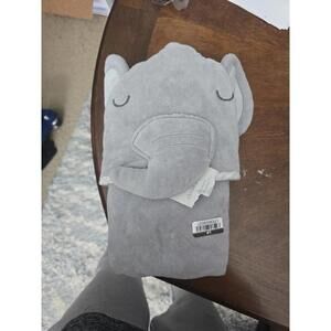 Brand new cloud island elephant hooded towel